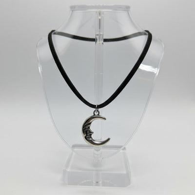 Crescent Moon Charm Necklace