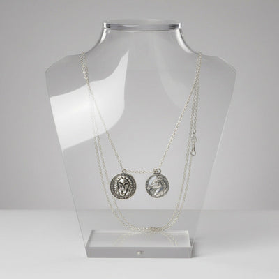 🐴 Horse and Lion Charm Necklace