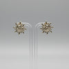 🌞Golden Smiling Sun Stud Earrings Set