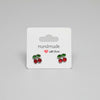 🍒 Cherry Delight Stud Earrings