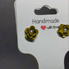 🌼 Yellow Flowers Stud Earrings