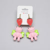 🐸 Fairy Frog Strawberry Earrings