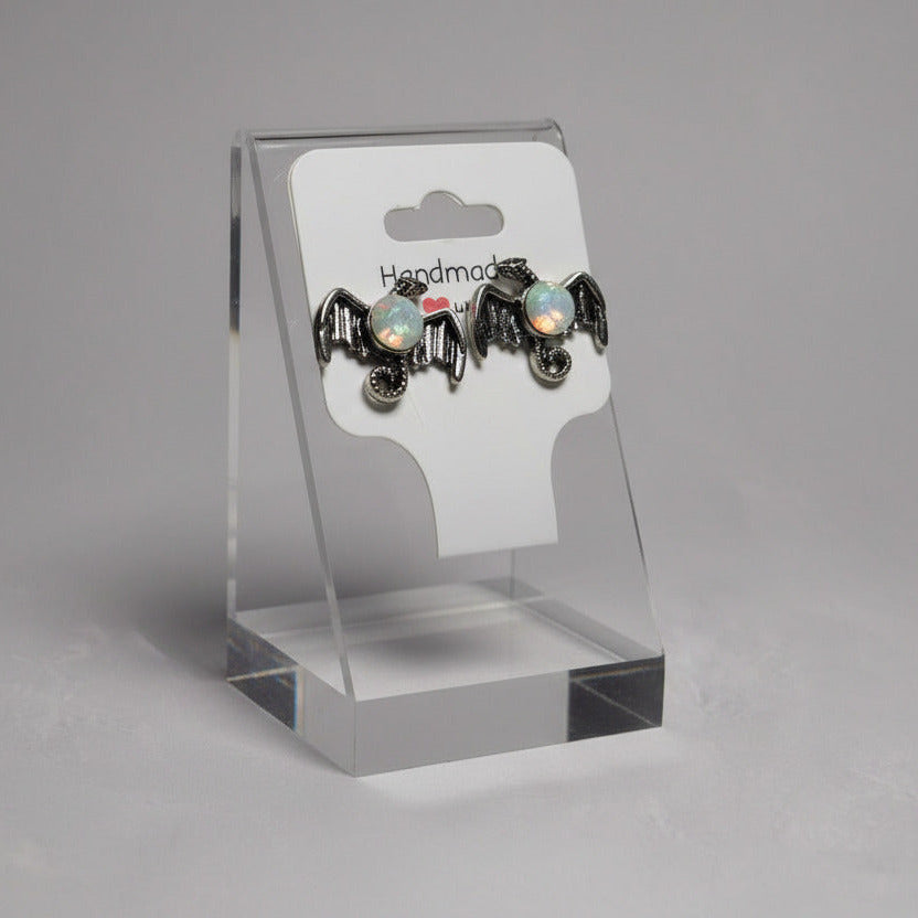 Dragon Gem Stud Earrings 🐉