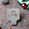 🎅 Santa Christmas Stud Earrings