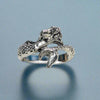 Silver-Colored Mermaid Wrap Ring 🌊