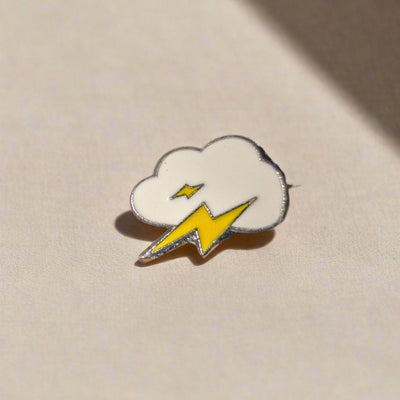 Lightning Cloud Pin