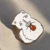 Pin White Aristocat
