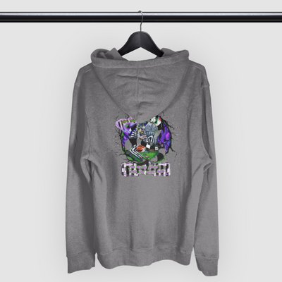 Grey Beetlejuice Graphic Hoodie