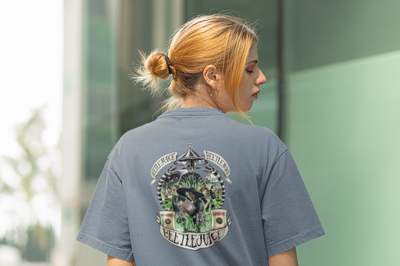 Beetlejuice Blue 2X Adult Unisex T-Shirt