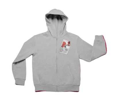 IT and Freddy Halloween Gray Hoodie