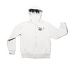White Crop Hoodie with Kawaii Inspired Little Twin Stars