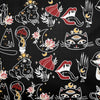 Black Gothic Skater Accessory Pouch