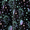 Black Rainbow Elastic Stretchy Skirt