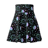 Black Rainbow Elastic Stretchy Skirt