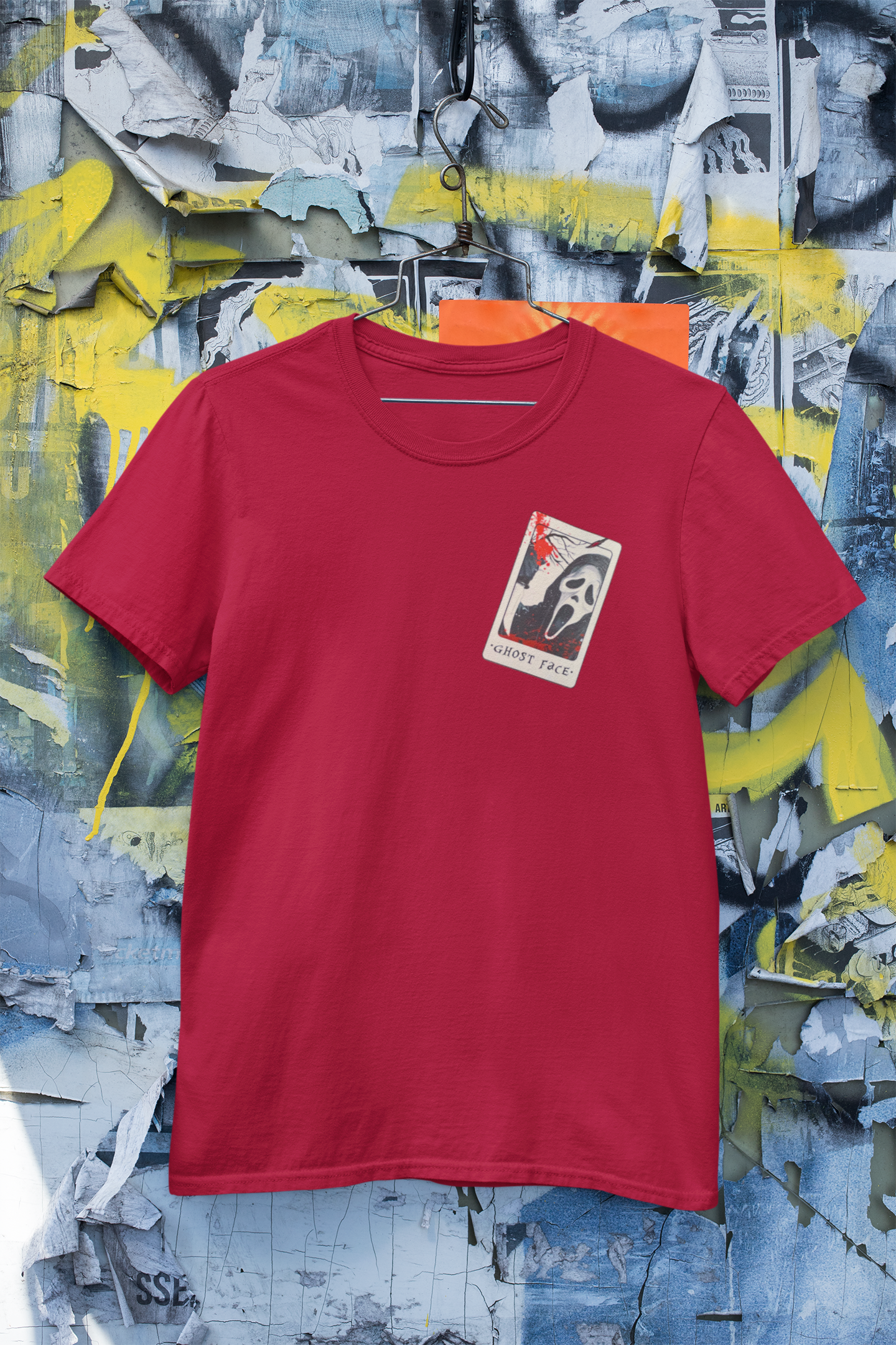 Red Scream Graphic T-Shirt