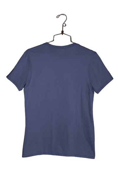 Blue V-Neck Keroppi &amp; Frankenstein T-Shirt