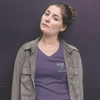 Purple Beetlejuice Graphic Shirt Plus Size
