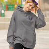 Grey Beetlejuice Graphic Hoodie