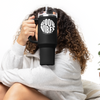 Good Vibes Stainless Steel Travel Mug 40oz with Handle