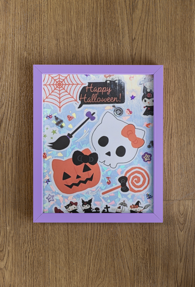 Kawaii Halloween Canvas Art Piece