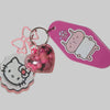Heart Charm Personalize Keychain