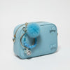 Kawaii Cat Blue Keychain