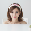 Pink and White Star Kawaii Headband with Bows