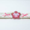 Pink and White Star Kawaii Headband with Bows