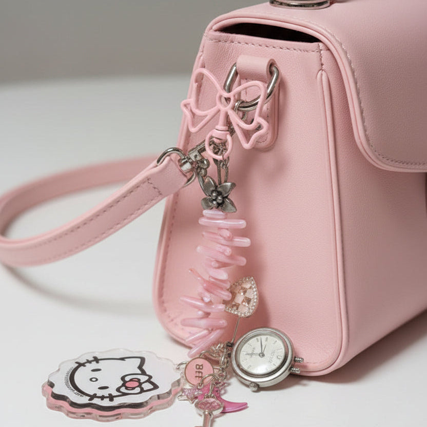 Hello Kitty Watch Keychain