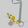 Yellow Dog Daisy Keychain
