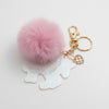 Pink Unicorn Keychain