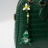 Frog Flower Watch Keychain