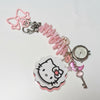 Hello Kitty Watch Keychain