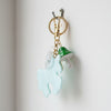 Green Keychain Charm Set