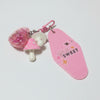 Life is Sweet Keychain Heart Mushroom