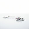 Heart Metal Locket Keychain