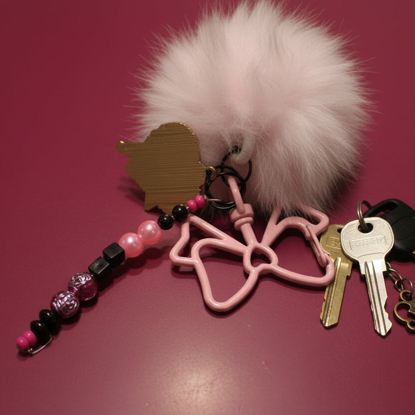 Halloween Couple Keychain