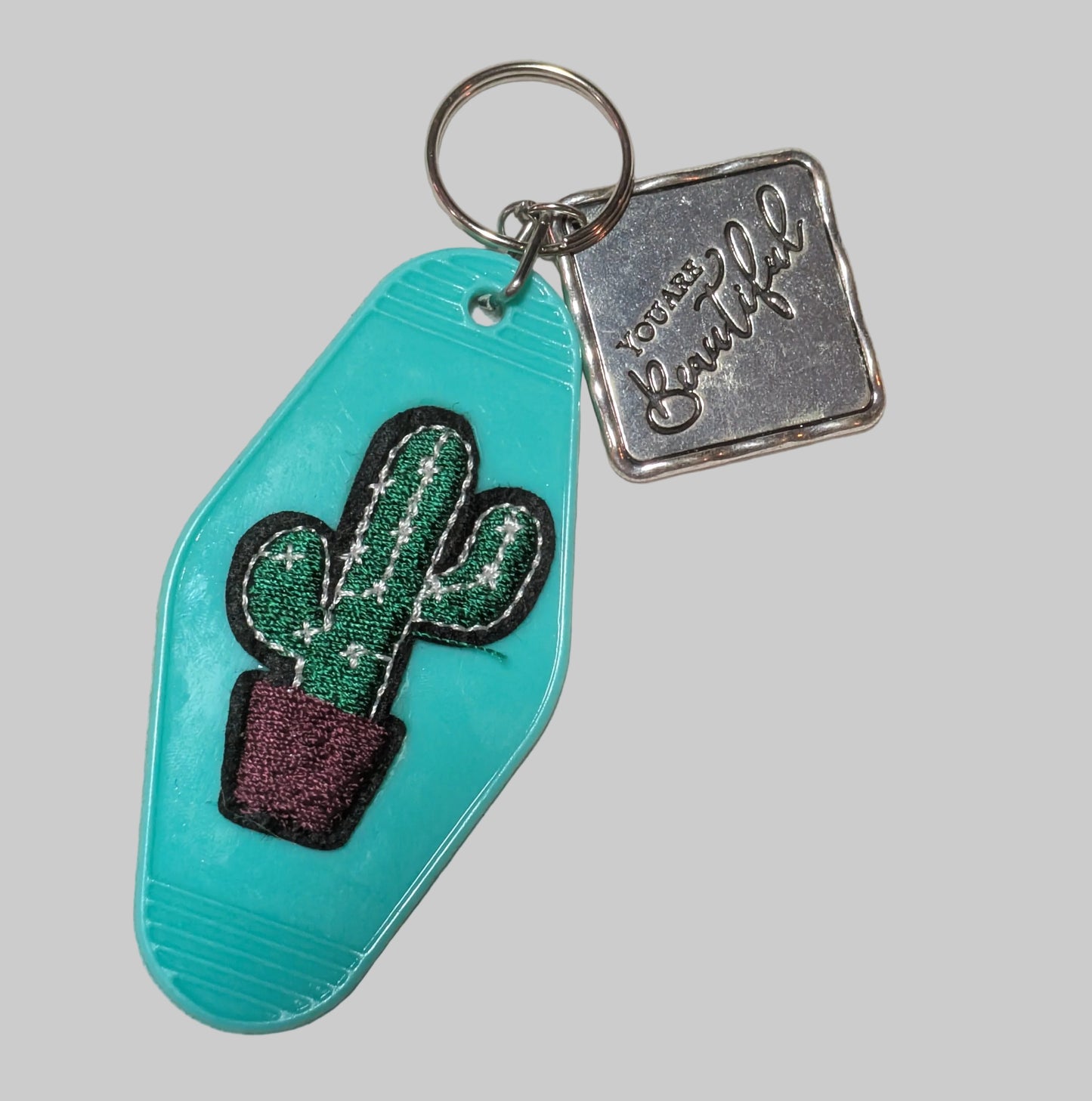 Flower Spring Keychain