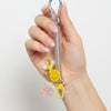Yellow Dog Daisy Keychain