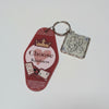 Positive Mantras Heart Key Chain
