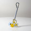 Yellow Dog Daisy Keychain