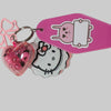 Heart Charm Personalize Keychain