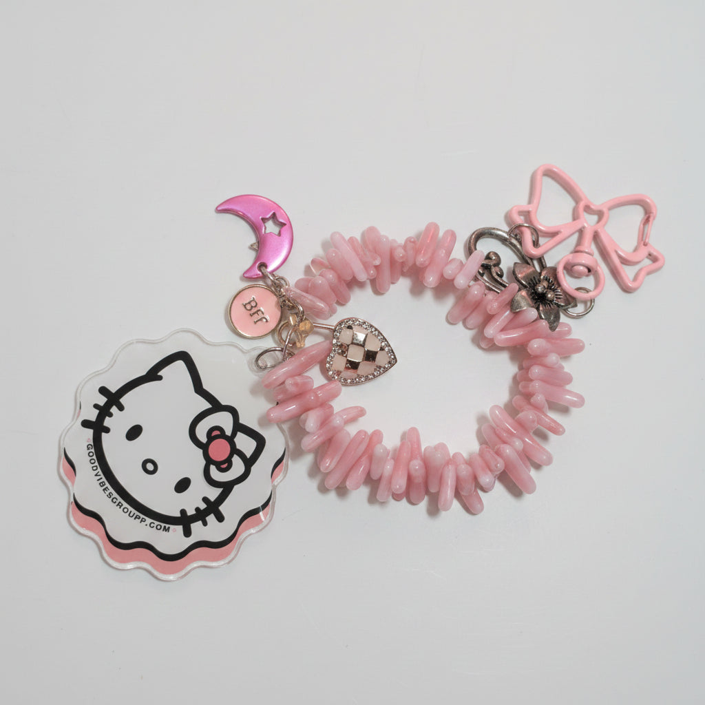 Hello Kitty Watch Keychain