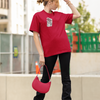 Red Freddy Krueger Graphic T-Shirt