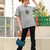 Grey Beetlejuice Graphic T-Shirt