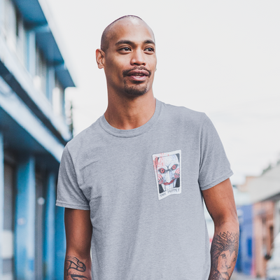 Beige Jigsaw Graphic T-Shirt