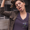 Purple Beetlejuice Graphic Shirt Plus Size
